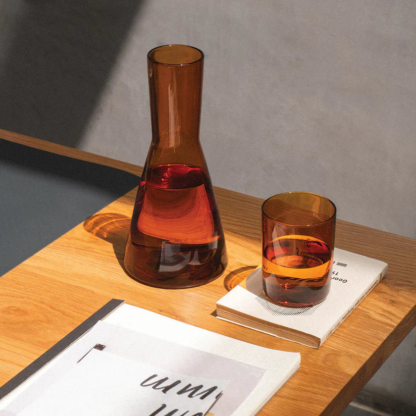 Milli Carafe & Cup in Amber
