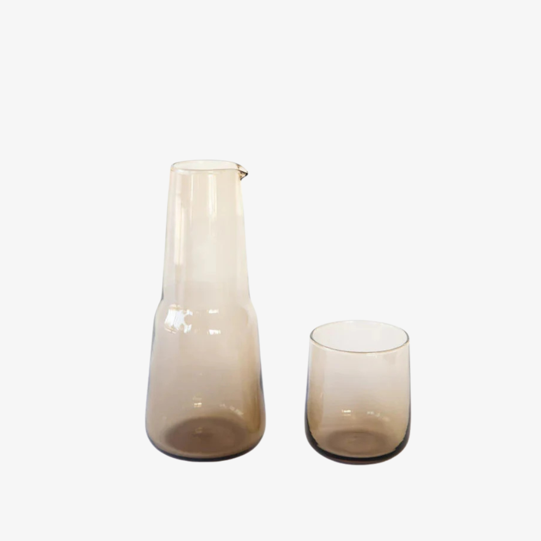 Birgit Carafe & Elias Tumbler Set in Gold