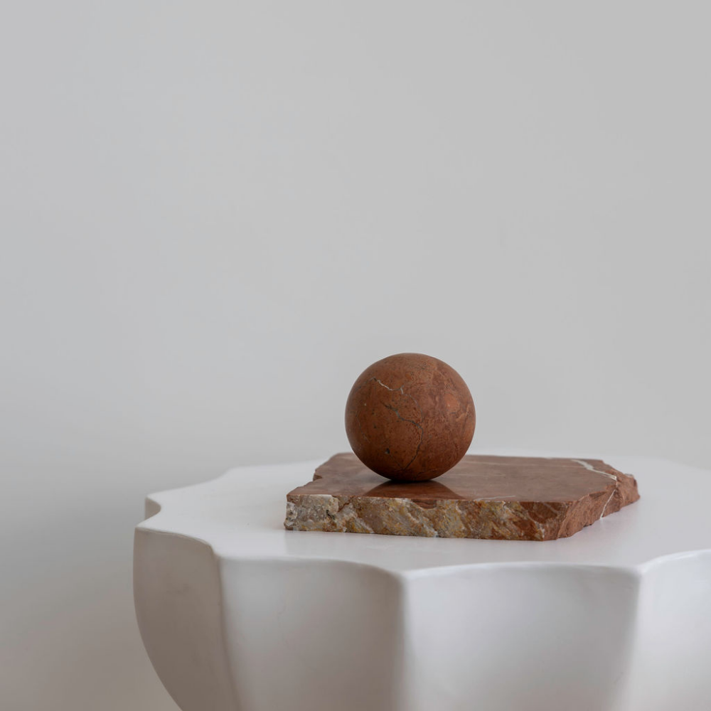 Orbit Table Sculpture â€“ Small modern homeware dÃ©cor with a sleek, minimalist design. Ideal for adding a touch of contemporary elegance to any table or shelf, perfect for living rooms or office spaces.