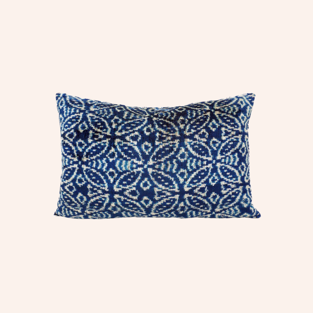 Silk Velvet Mina Cushion