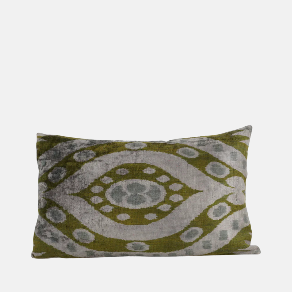 Silk Velvet Atomic Cushion