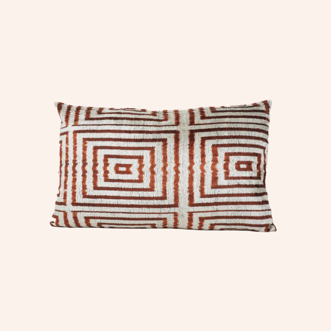Silk Velvet Mavin Cushion