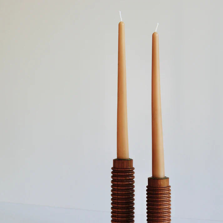 Tapered Candle Pair - Dune