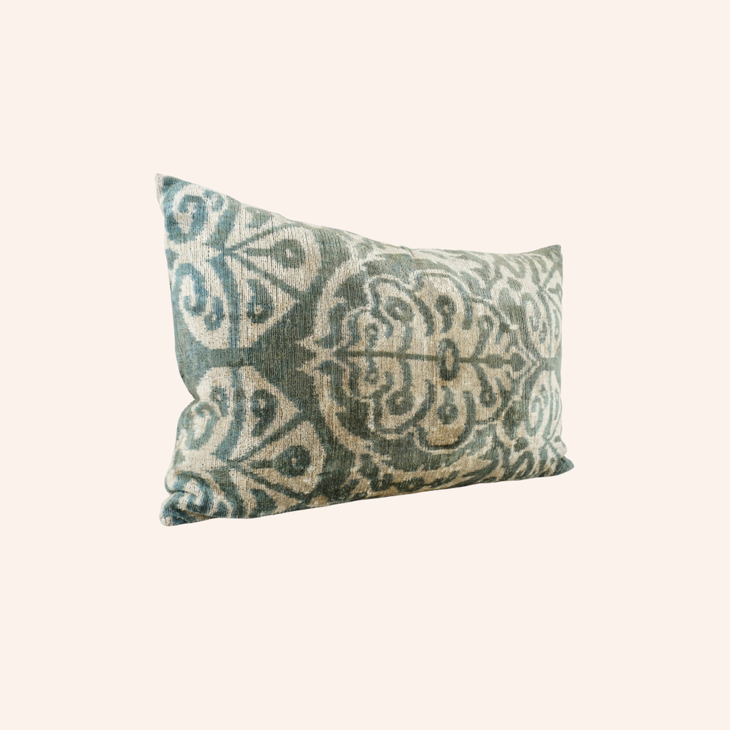 Silk Velvet Elsa Cushion