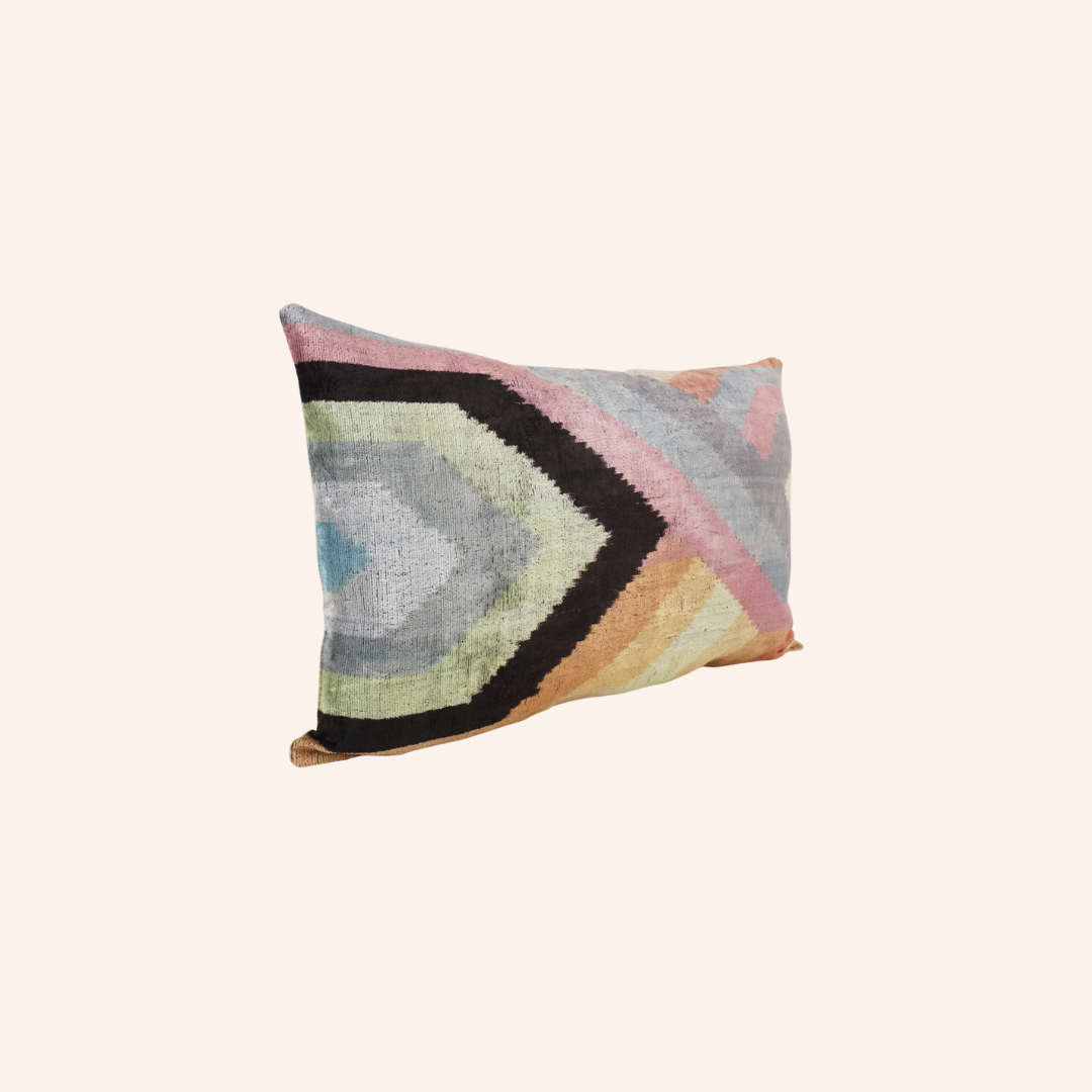 Silk Velvet Bowie Cushion