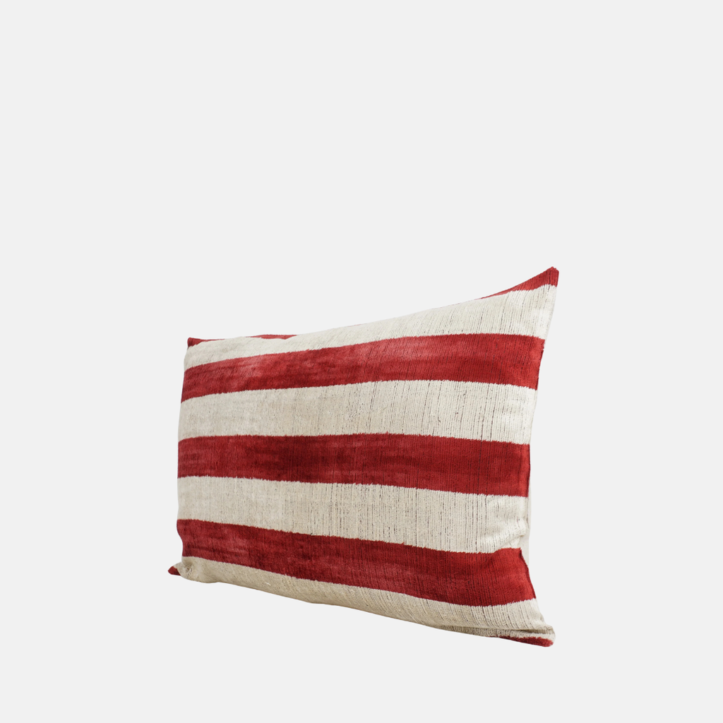 Silk Velvet Kane Cushion