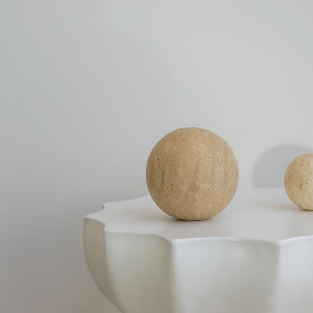 Orbit Table Sculpture â€“ Large modern homeware dÃ©cor with a sleek, minimalist design. Ideal for adding a touch of contemporary elegance to any table or shelf, perfect for living rooms or office spaces.