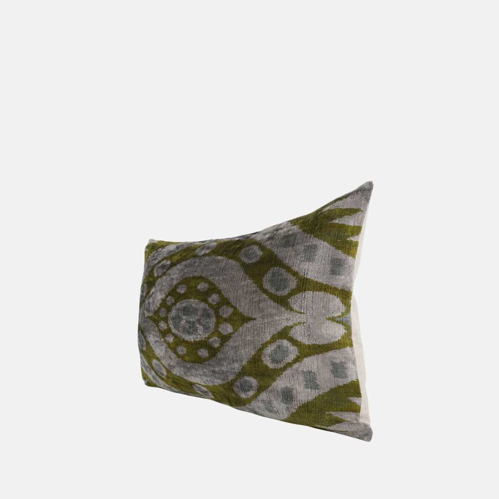 Silk Velvet Atomic Cushion