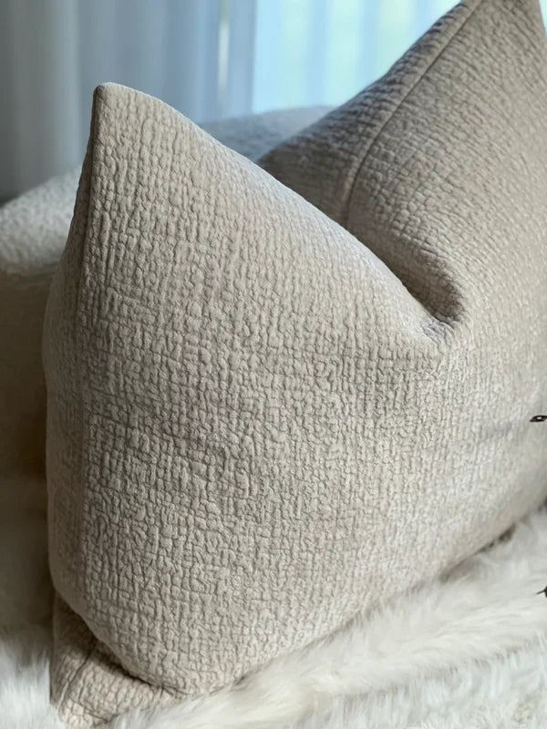 Hugo White Cushion