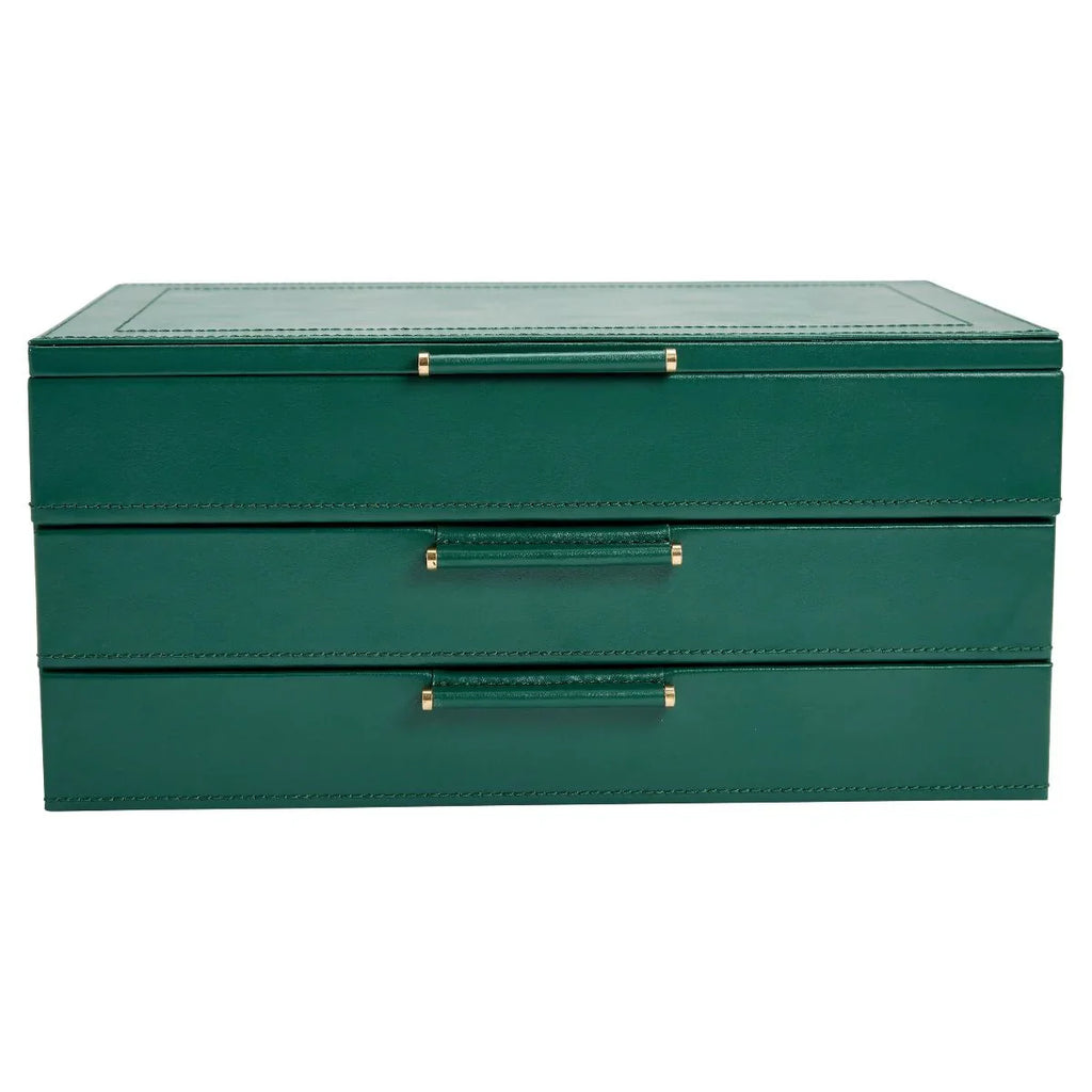 Sophia Jewellery Box Forrest Green By WOLF