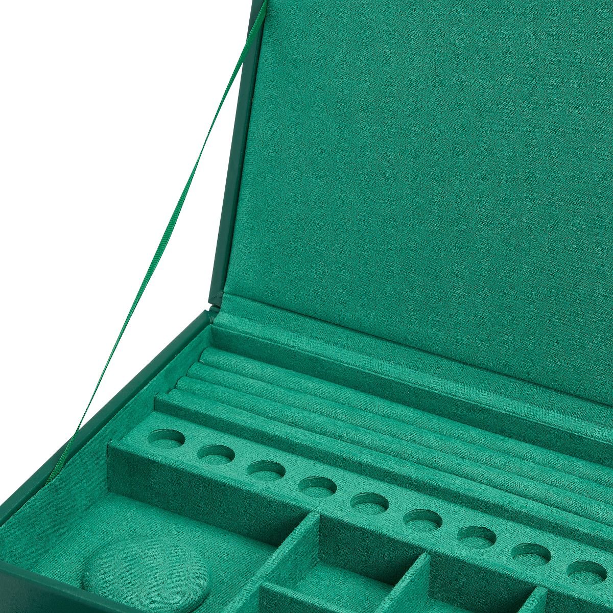 Sophia Jewellery Box Forrest Green By WOLF