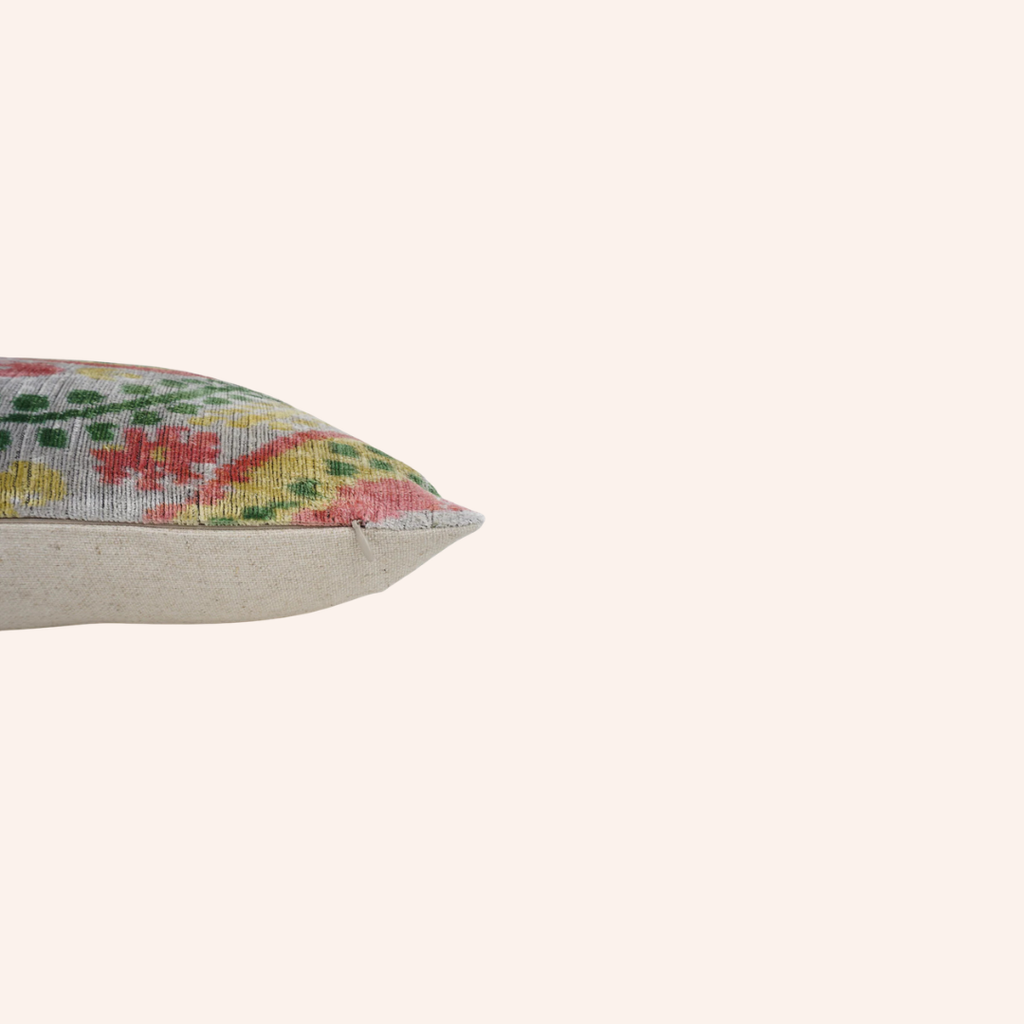 Silk Velvet Sunny Cushion