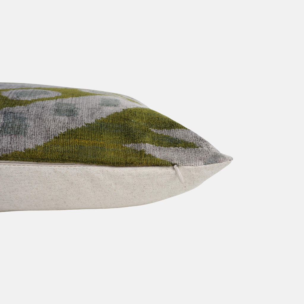 Silk Velvet Atomic Cushion