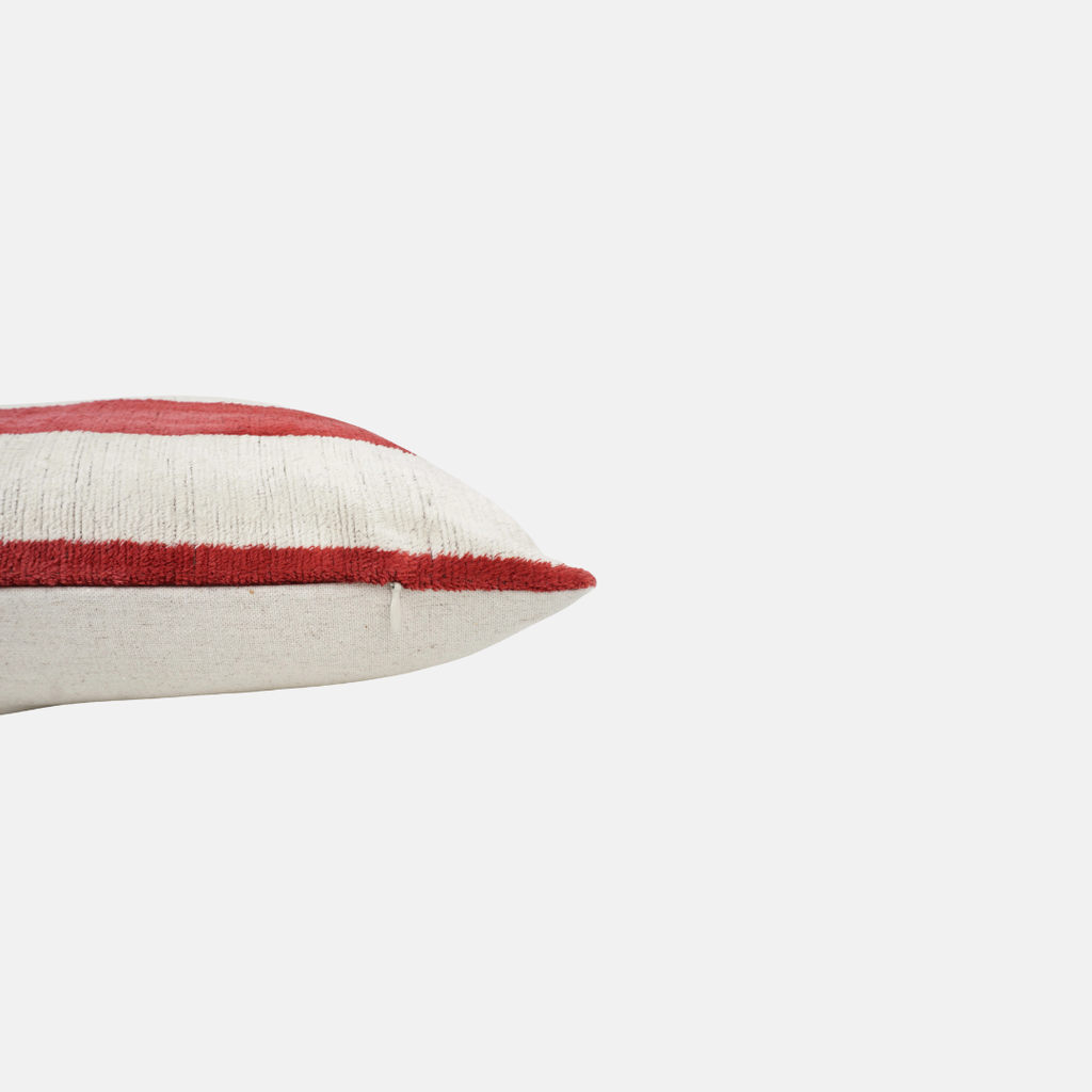 Silk Velvet Kane Cushion