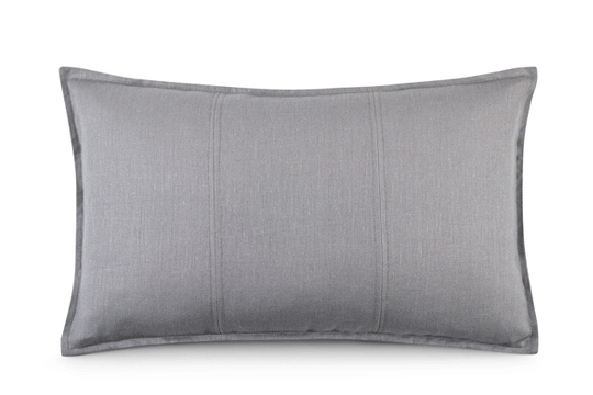 Belgian Linen Cushion Rectangle - Dove