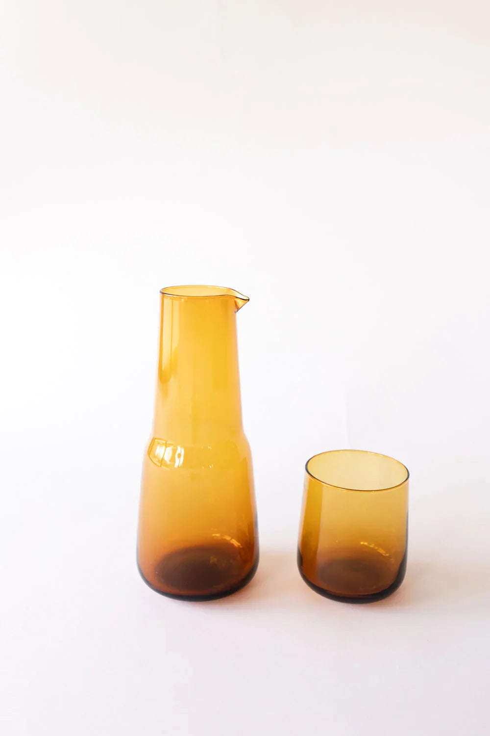 Birgit Carafe & Elias Tumbler Set in Honey