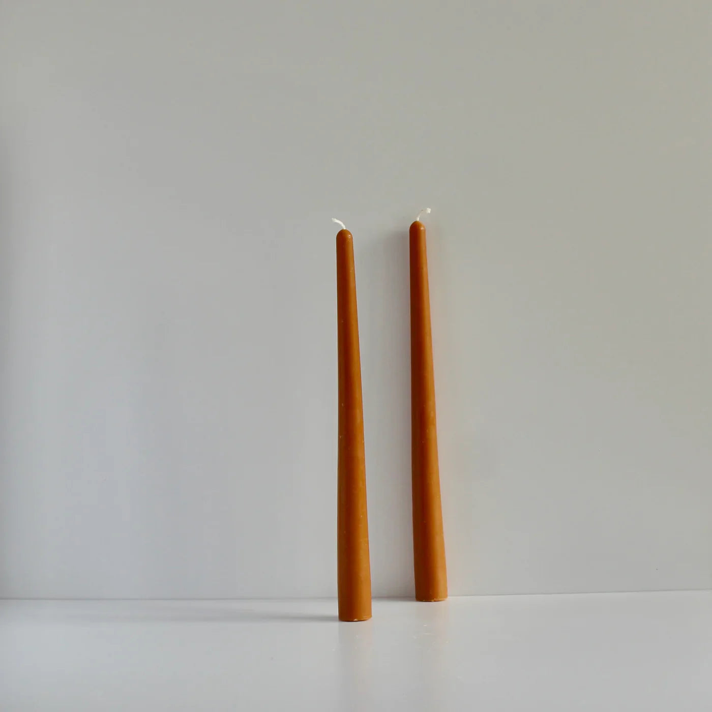Tapered Candle Pair - Caramel