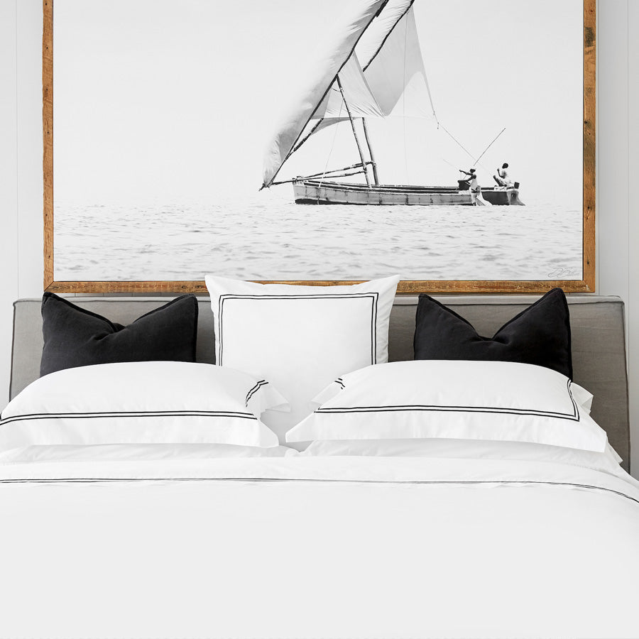 Classique Ebony Flat Sheet Set