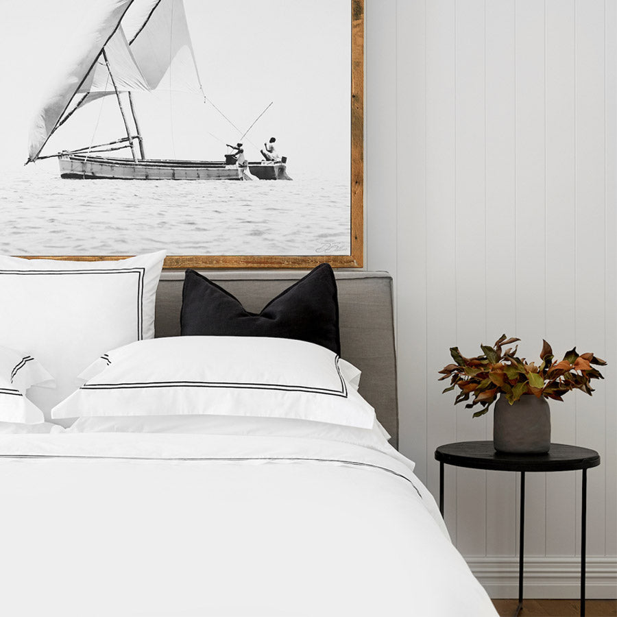 Classique Ebony Tailored Pillowcases