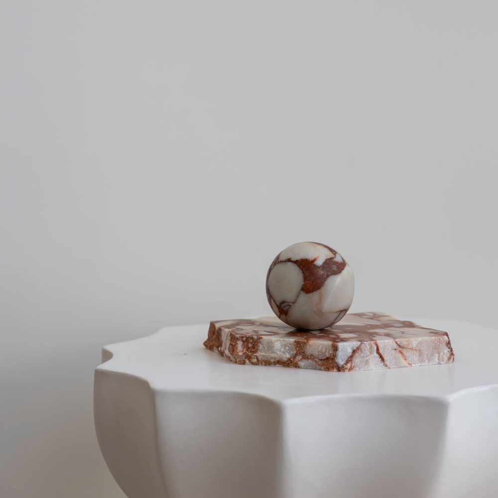 Orbit Table Sculpture â€“ Small modern homeware dÃ©cor with a sleek, minimalist design. Ideal for adding a touch of contemporary elegance to any table or shelf, perfect for living rooms or office spaces.