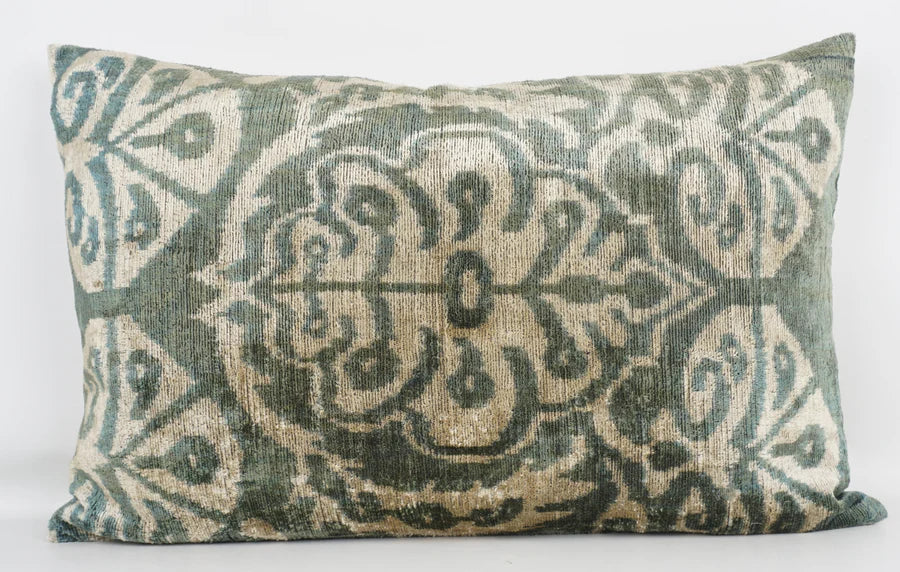 Silk Velvet Elsa Cushion