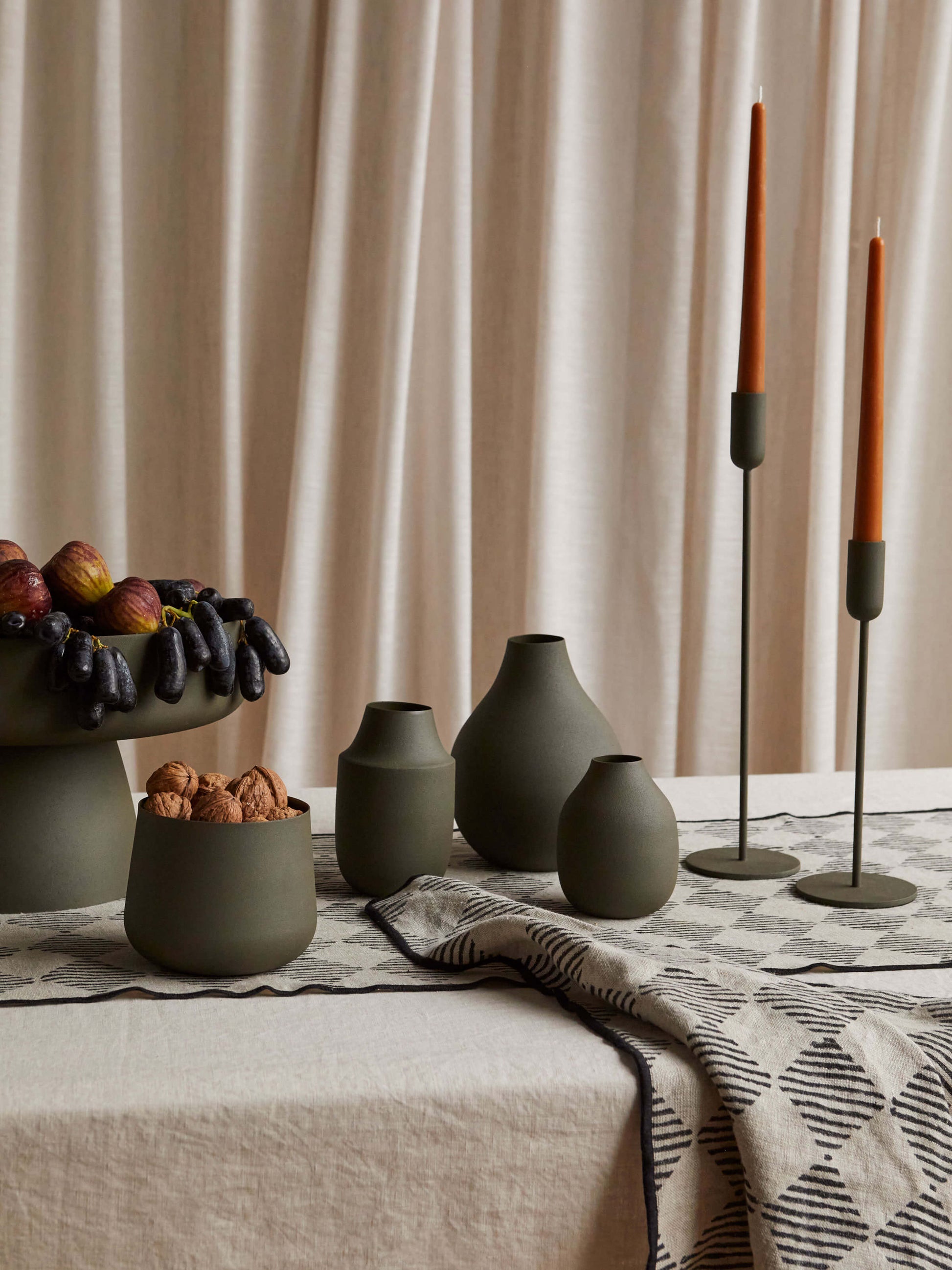Mona Olive Pot Trio