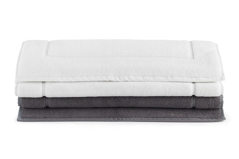 Bamboo/Cotton Turkish Bath Mat in Riverstone