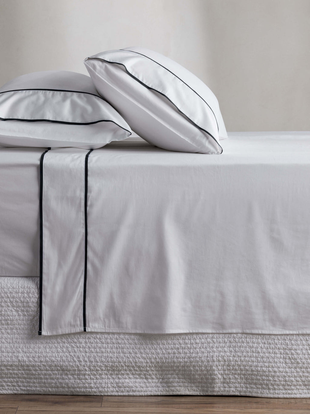 Aspen White Pure Cotton Valance