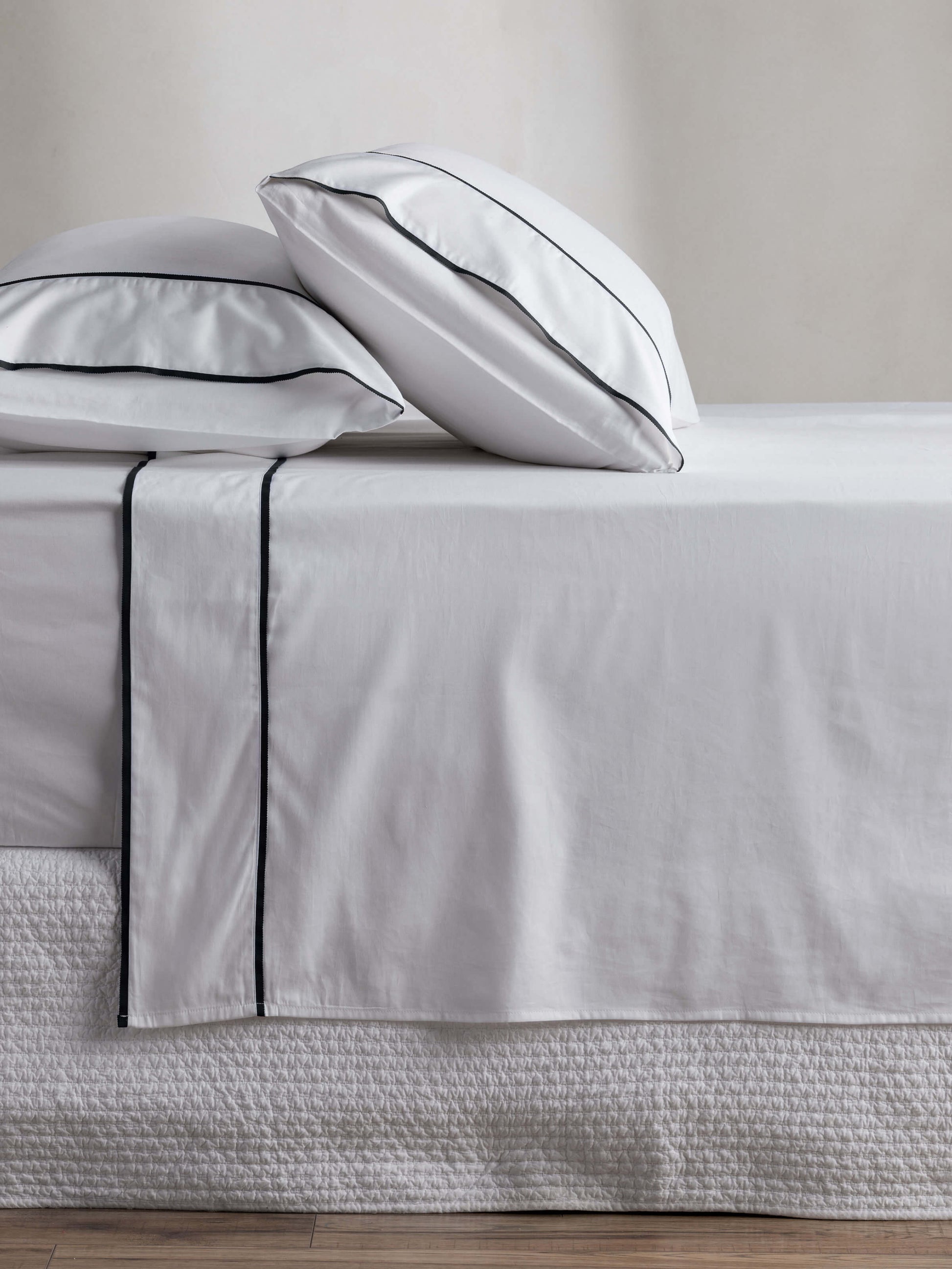 Aspen White Pure Cotton Valance