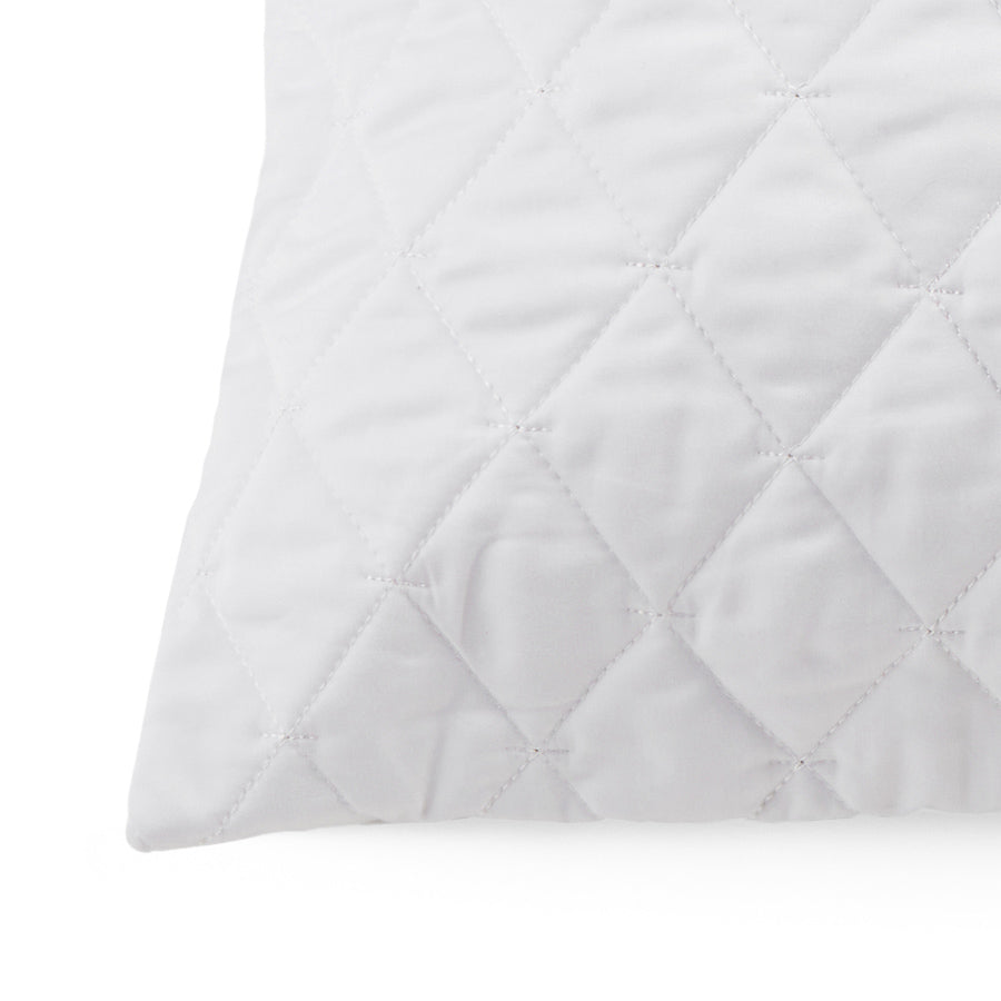Hampton Quilted Duvet Cover Set White