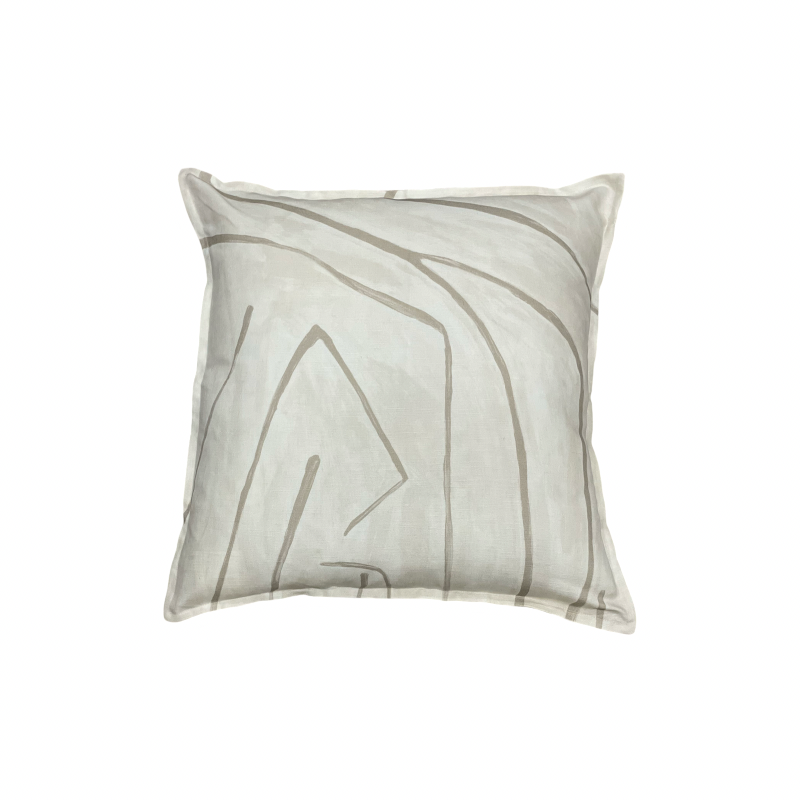 Kelly Square Cushions in Parchment