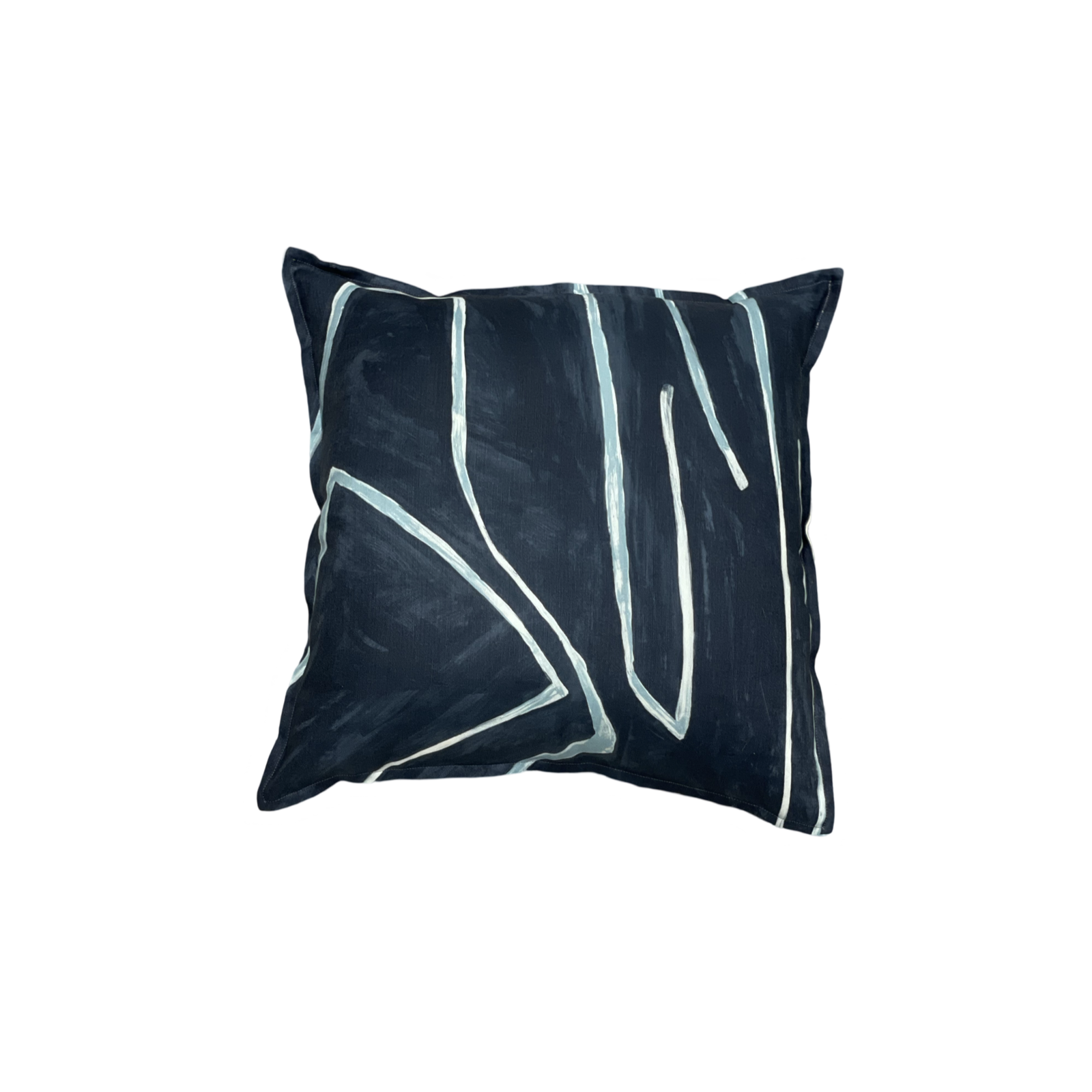 Kelly Square Cushions in Navy