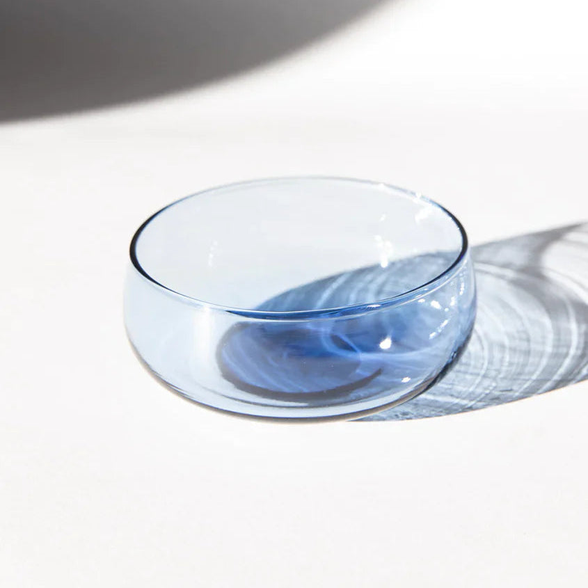 Kellie Glass Bowl in Bluebell