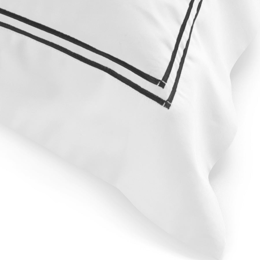 Classique Ebony Tailored Duvet Cover Set