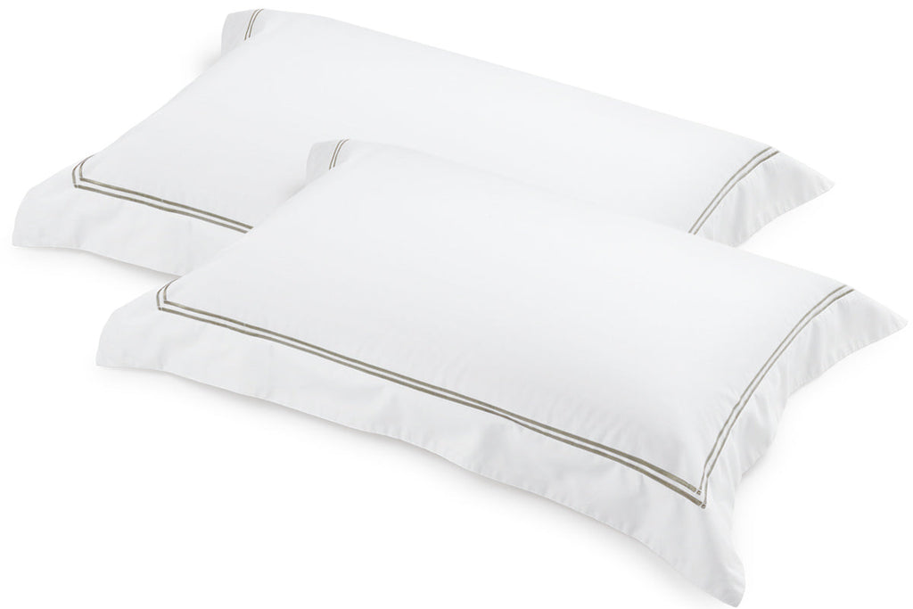 Super King Classique Tailored Duvet Cover Set - Pewter