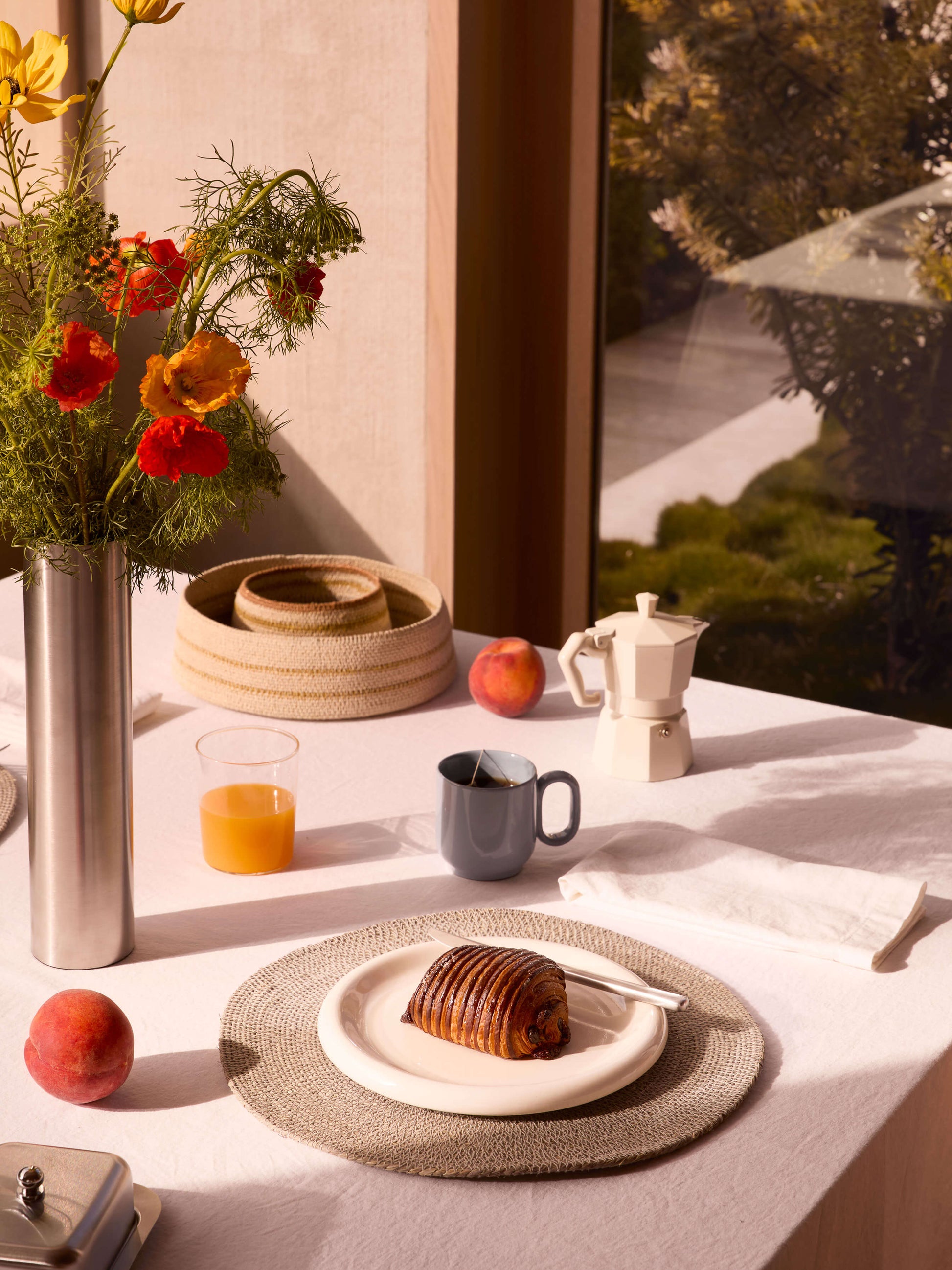 Terrace White Napkin Set