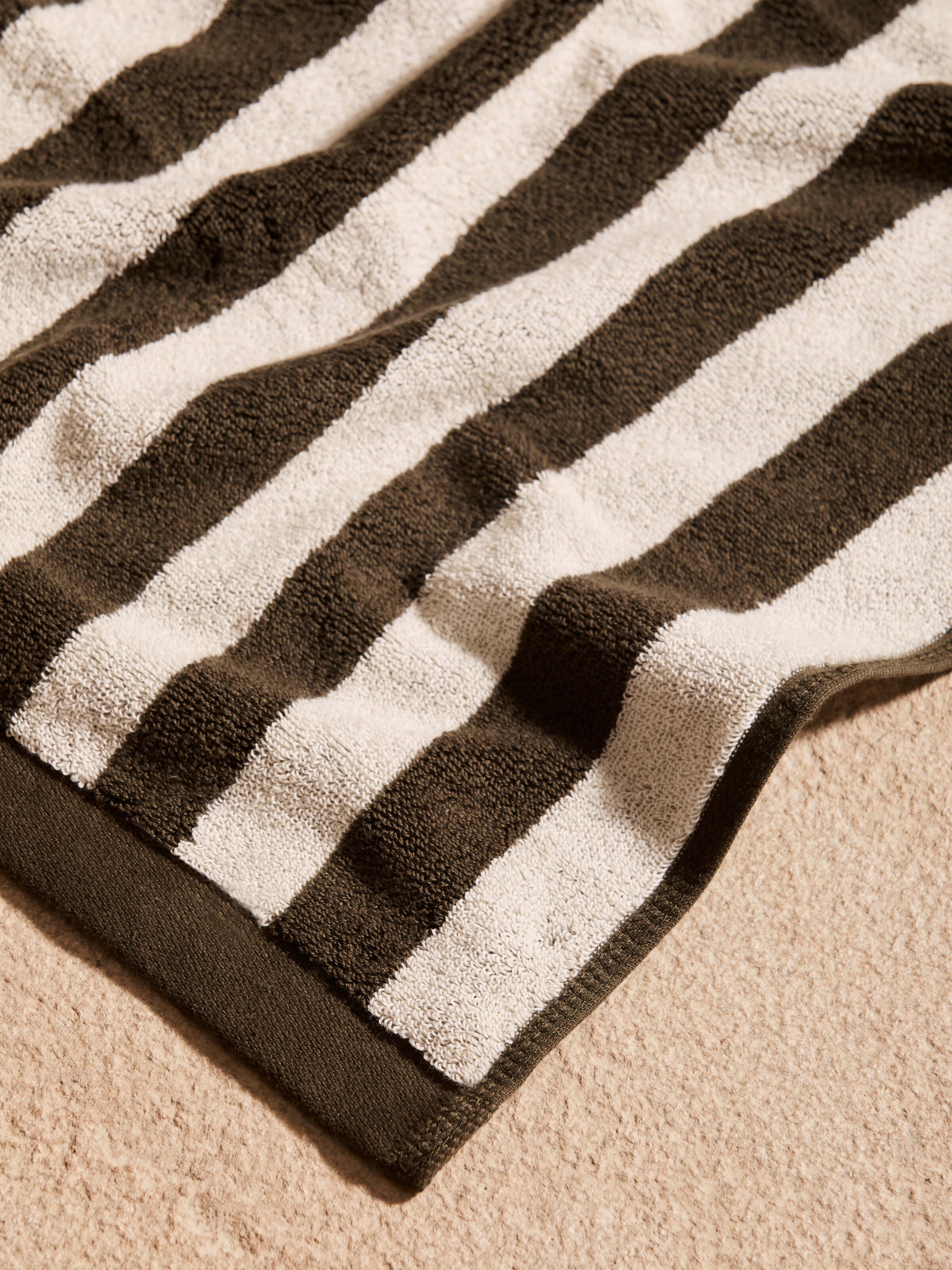 Raye Olive Towels