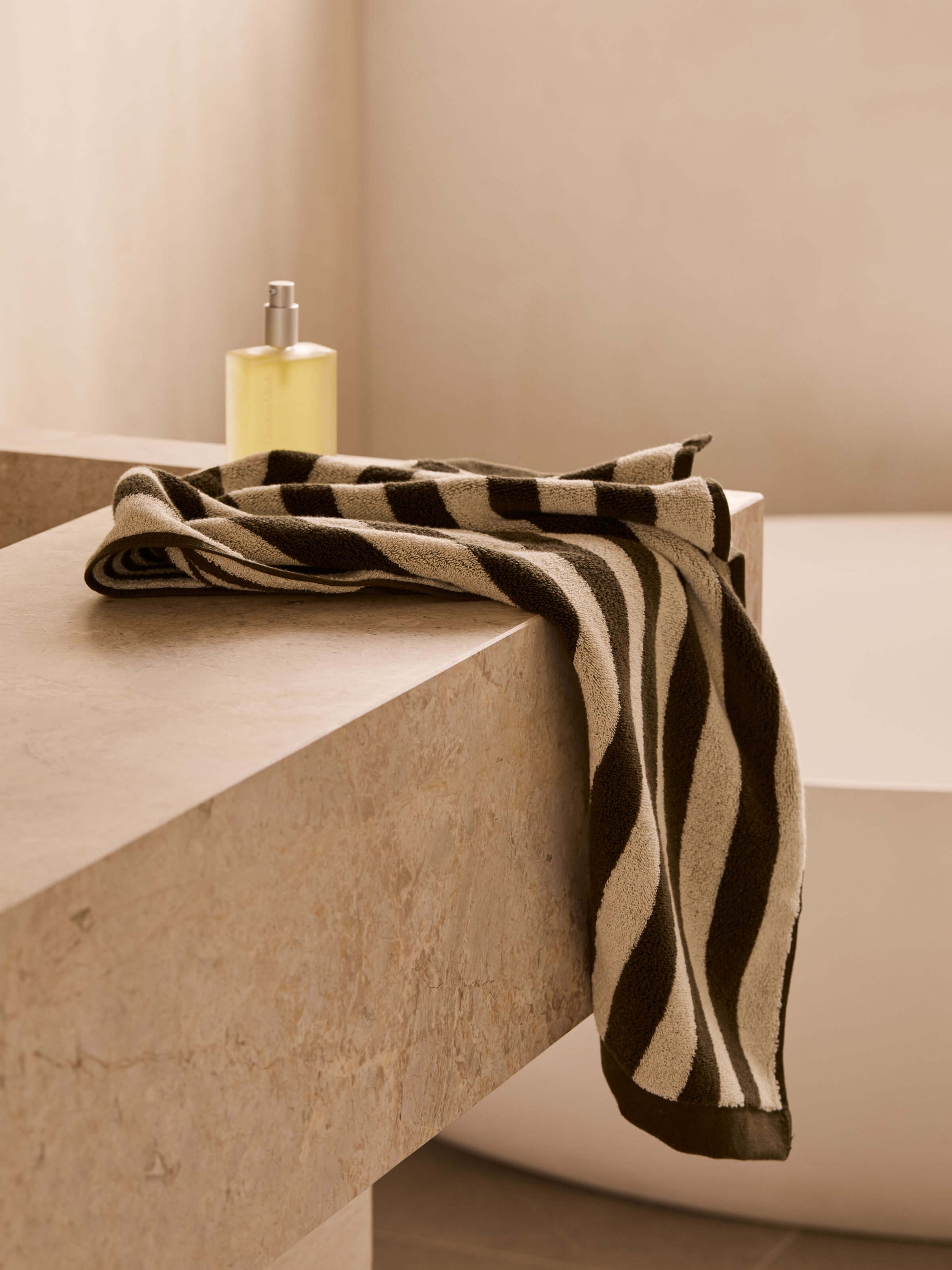 Raye Olive Towels