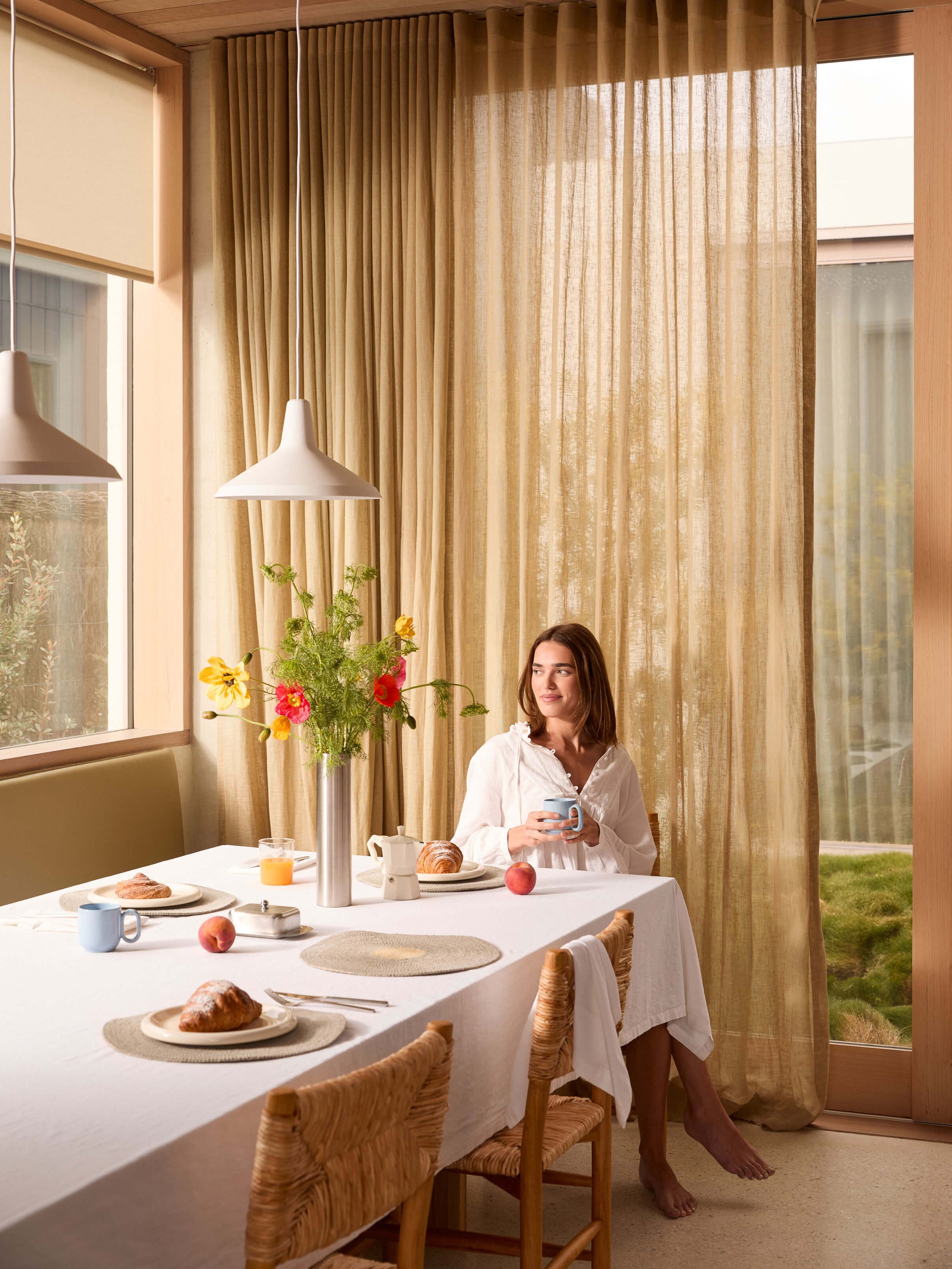 Terrace White Napkin Set