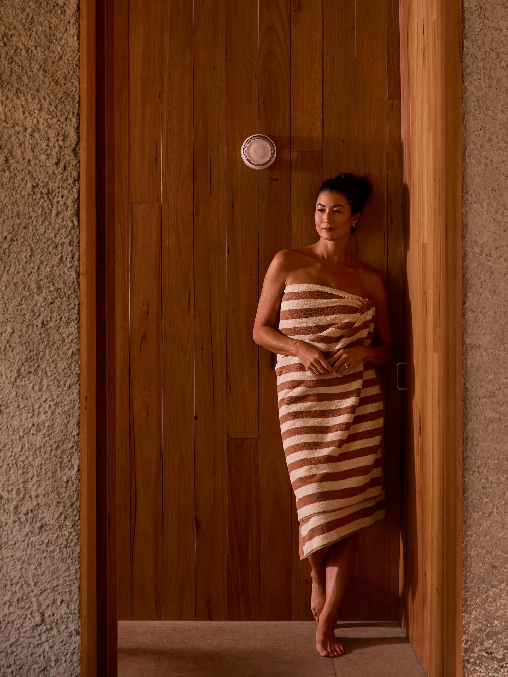 Raye Terracotta Towels