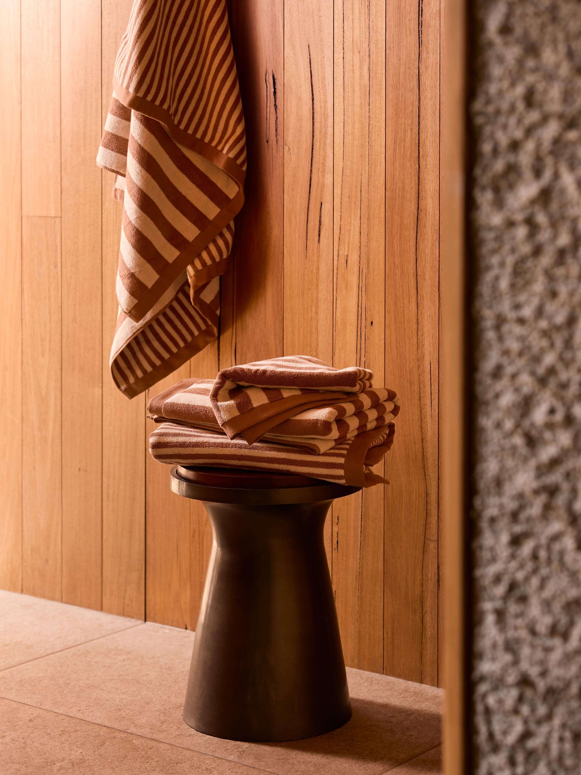 Raye Terracotta Towels