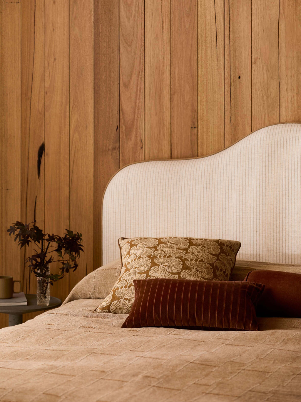 Easton Maple Velvet Mini Cushion