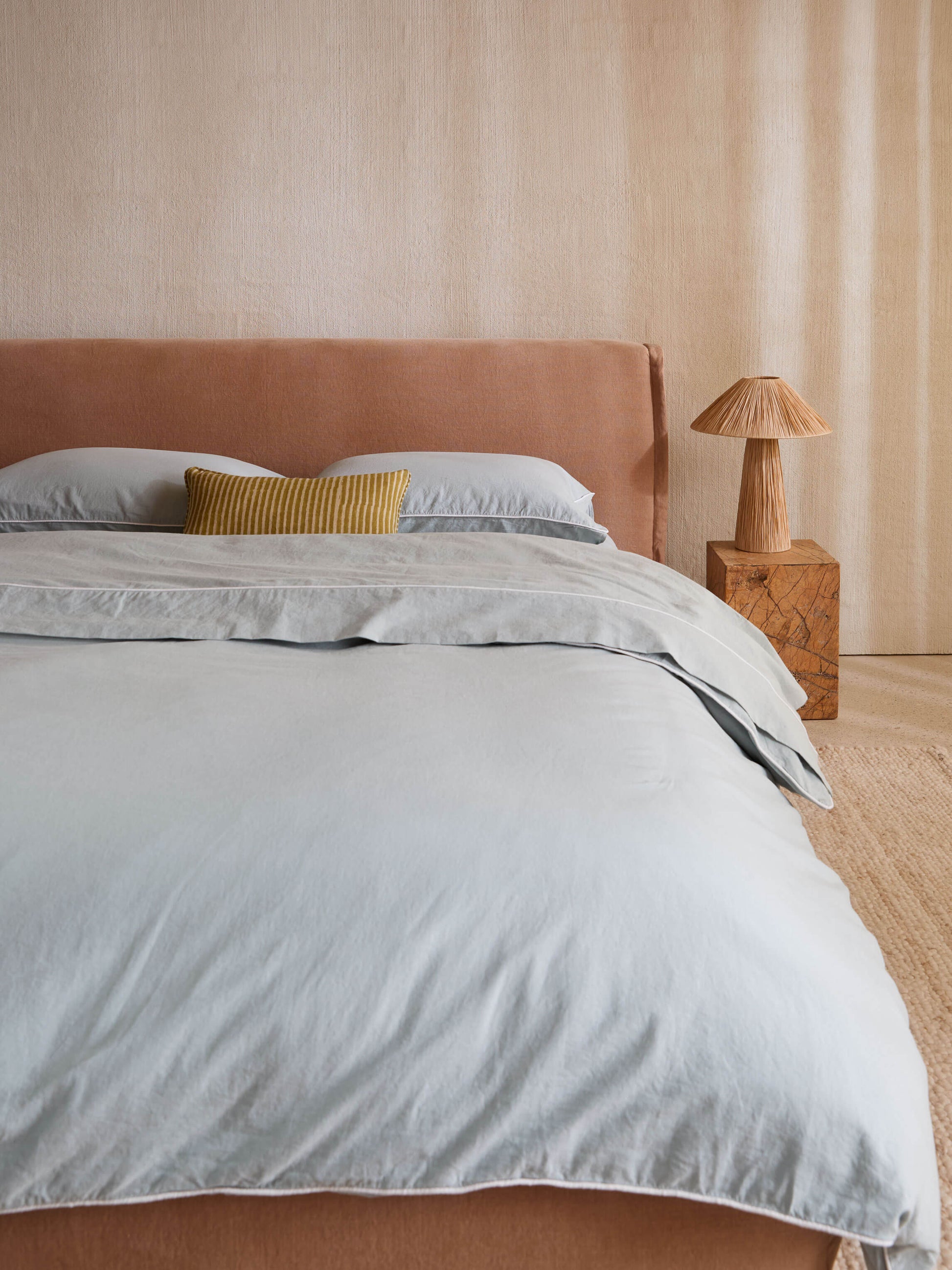 Gia Wasabi Reversible Linen Cushion