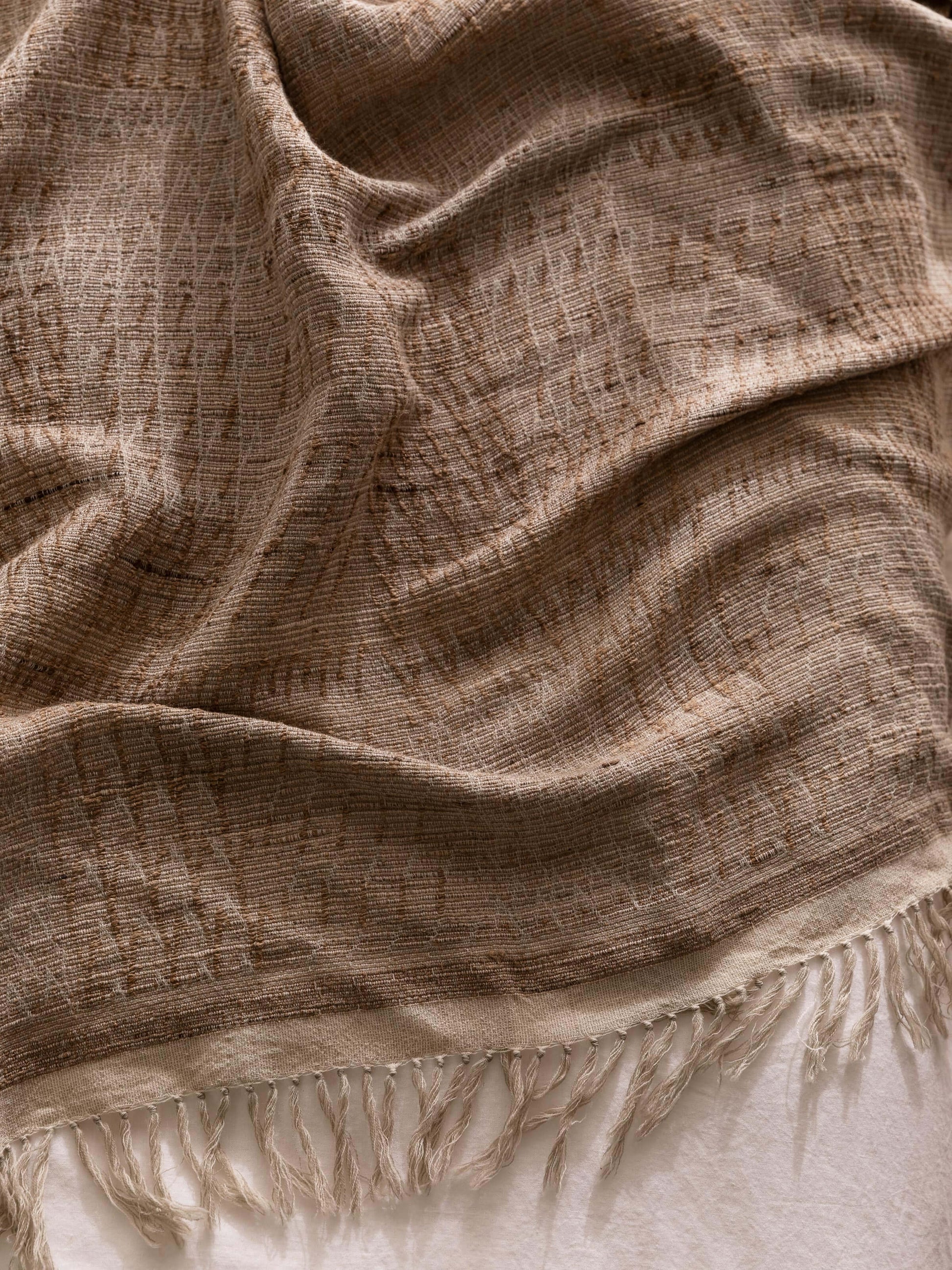 Everley Wool & Silk Throw