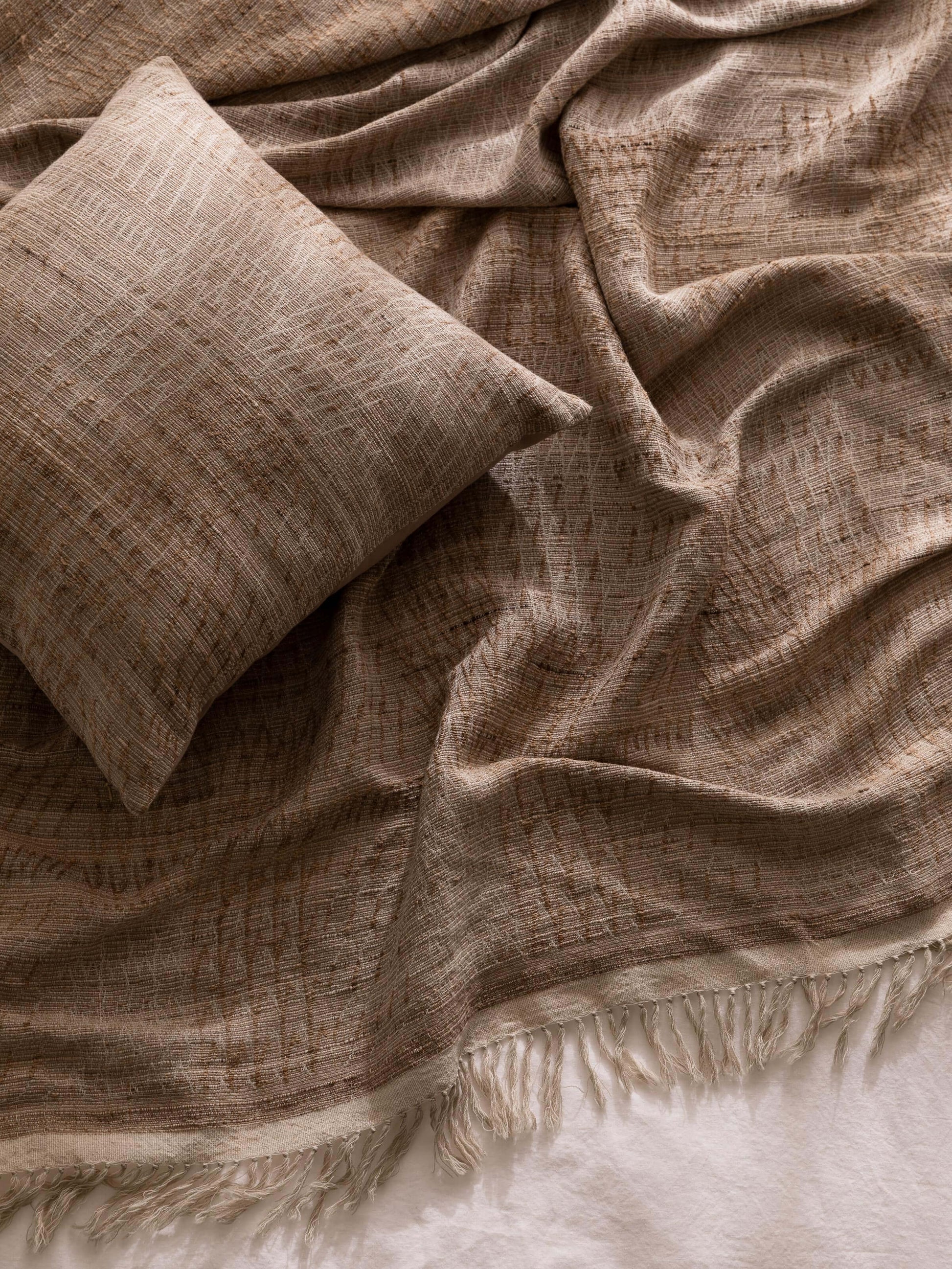 Everley Wool & Silk Throw