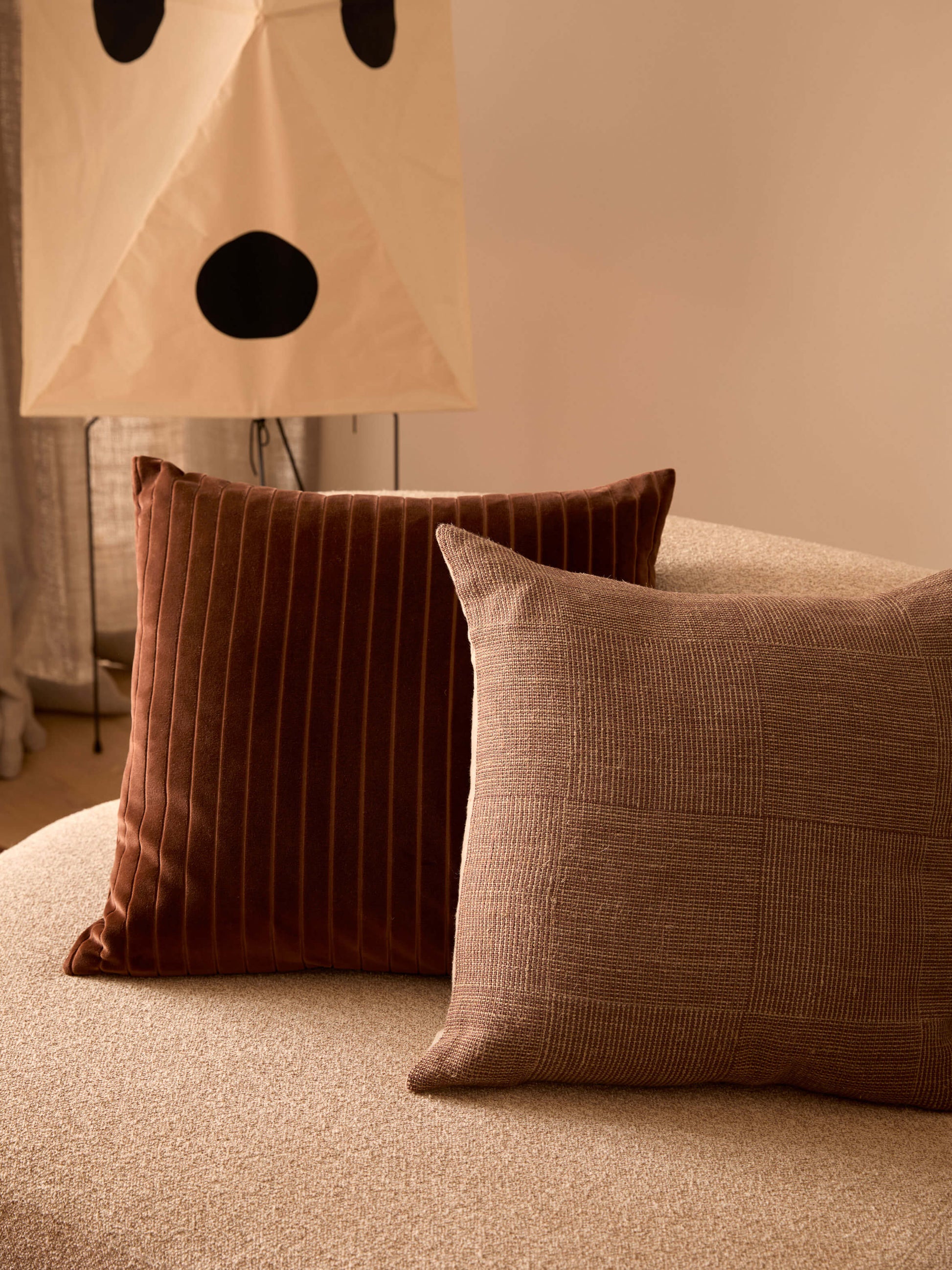 Easton Maple Velvet Cushion