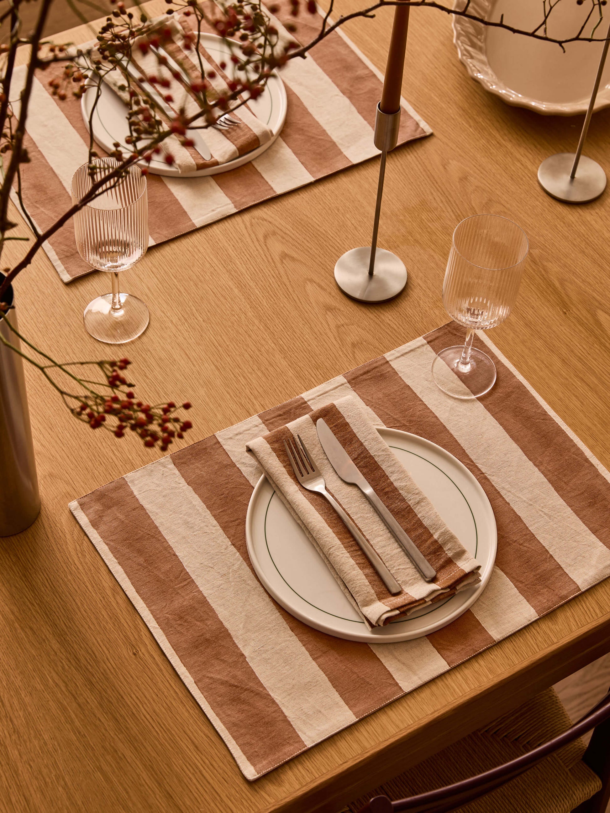 Riviera Terracotta Napkin Set
