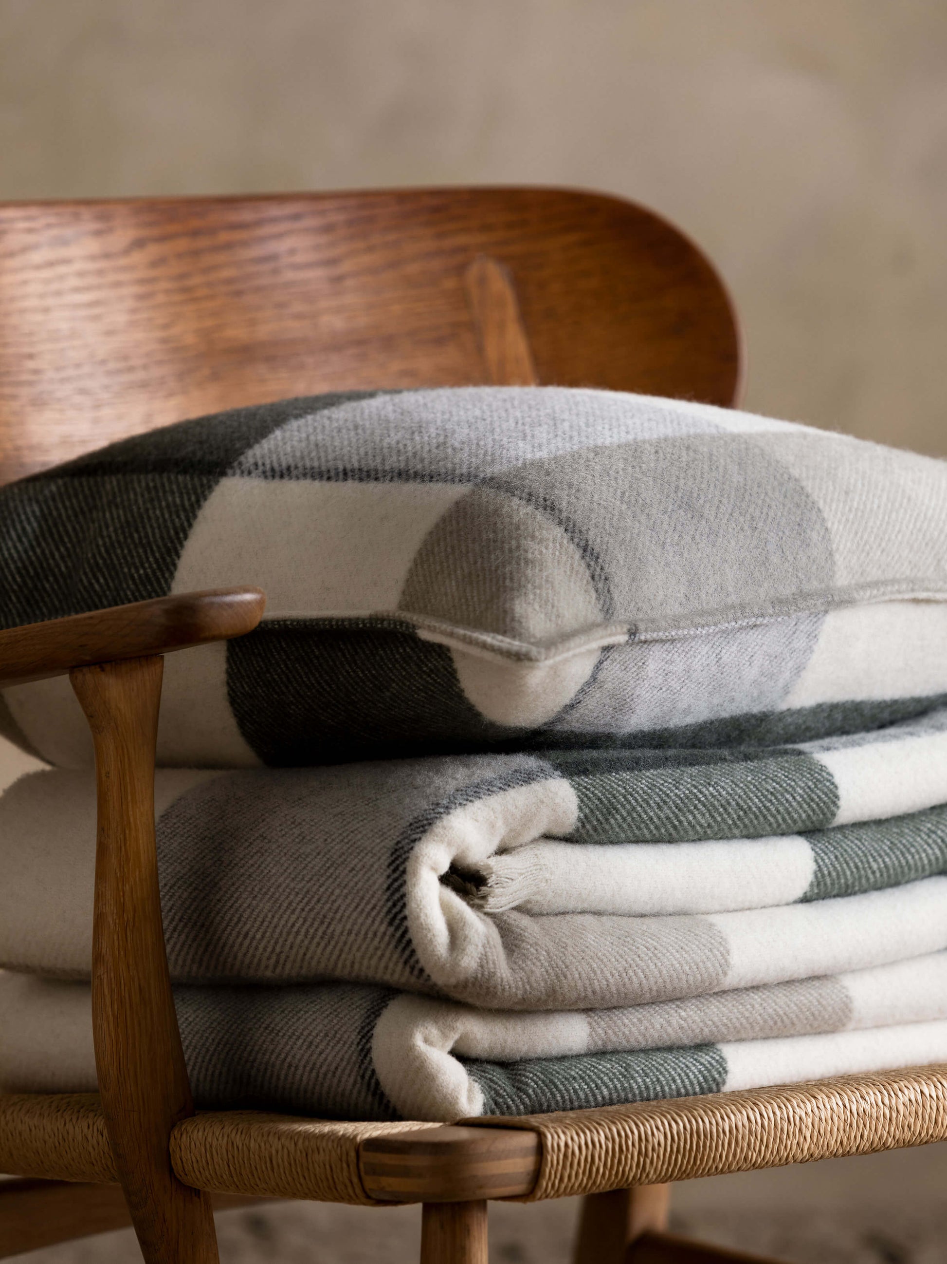 Alby Eucalypt Australian Wool Blanket