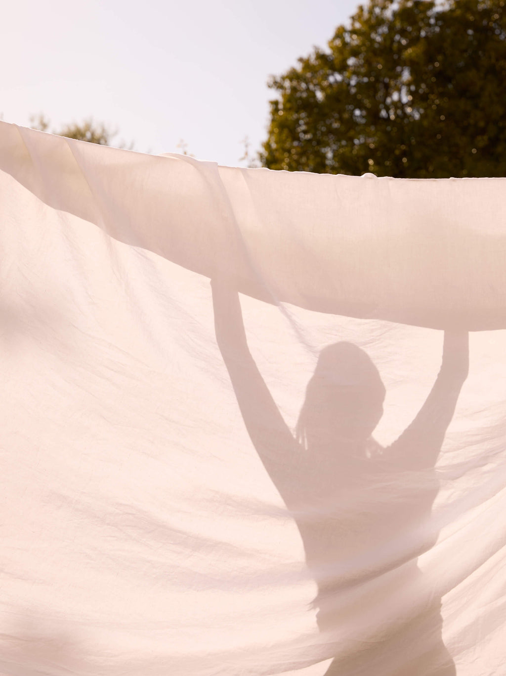 Mondo White Organic French Linen Duvet Cover Set