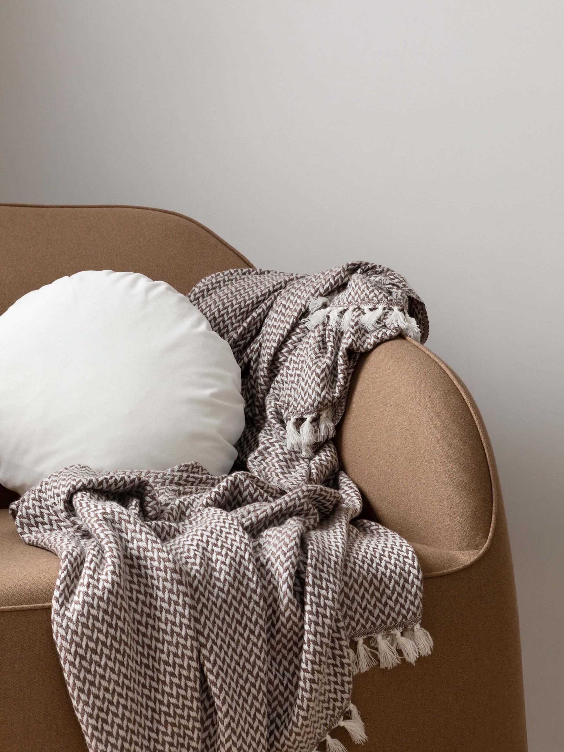 Copenhagen Nutmeg Pure Cashmere Throw